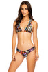 Luli Fama Love Spell Ruched Back Wavey Bottom